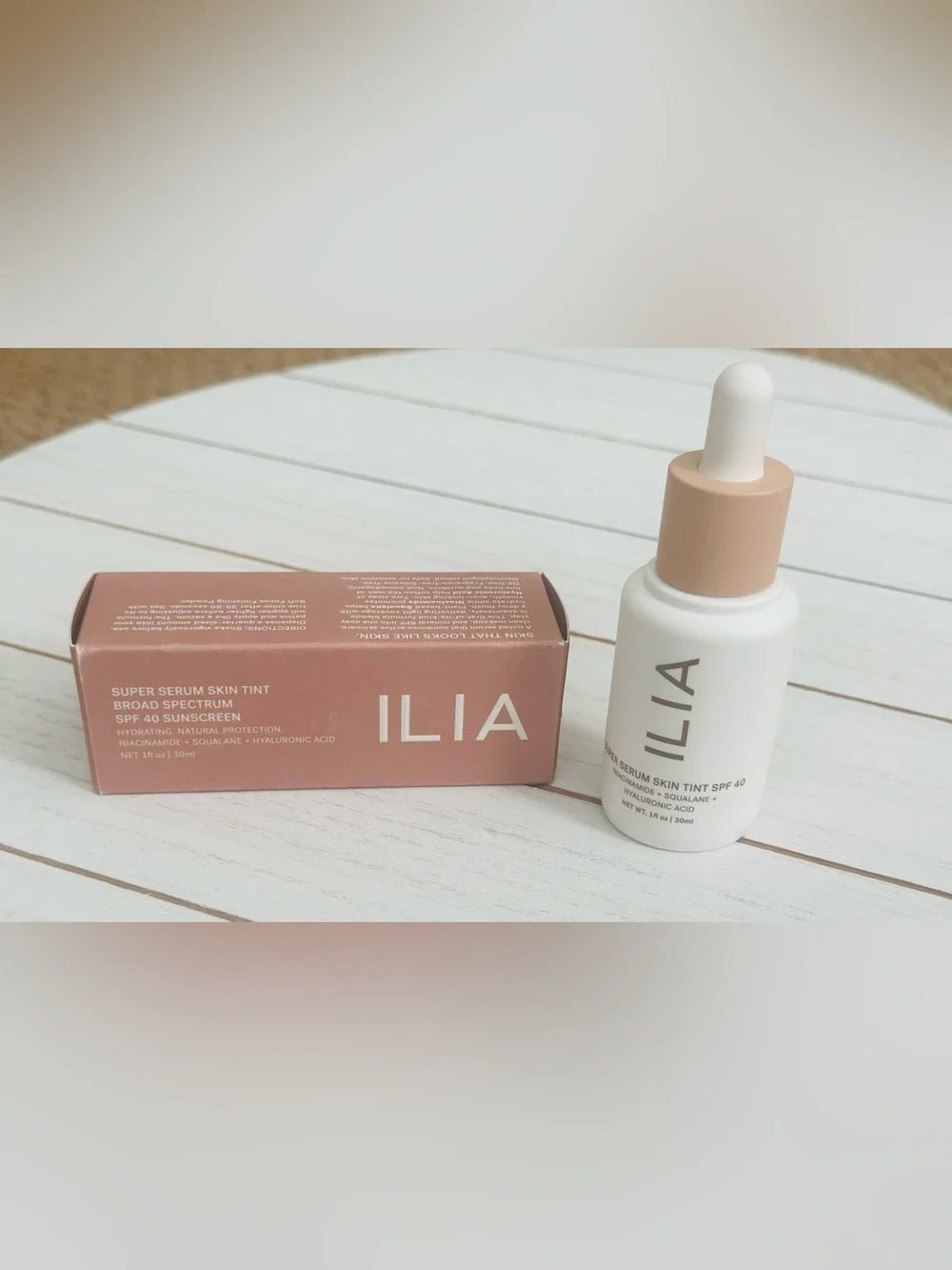 NEW Ilia Super Serum Skin Tint Broad Spectrum SPF 40 Sunscreen Foundation NEW